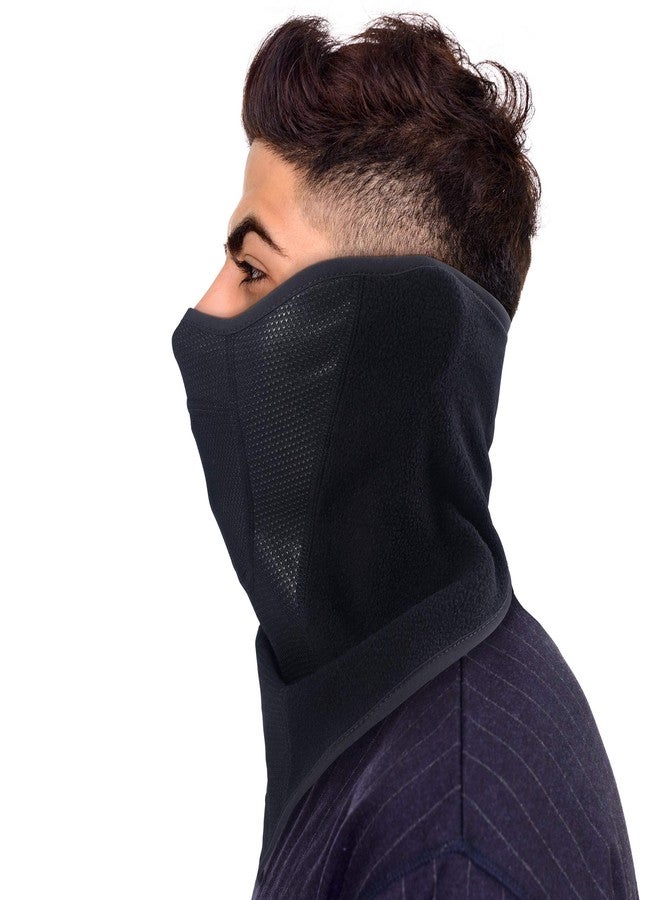 Omenex Balaclavas,Windproof Adjustable Stable Earloop Half Face Mask Neck Gaiter,Breathable Area for Snowboard Ski Camping Motorcycle Cycling Bike Hiking Skateboard Skull(Long Neck Style) - Image 2
